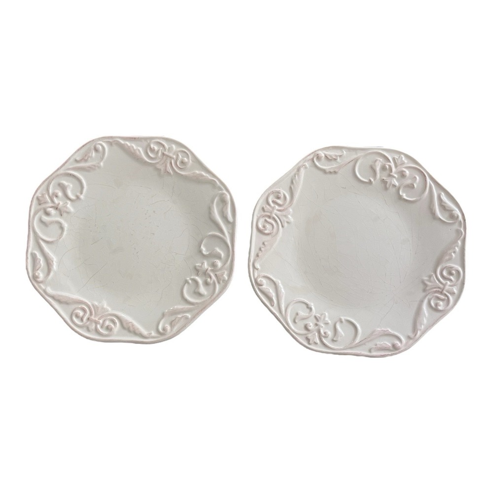 Lot of 2 Daniel Cremieux‎ Marie Antoinette 8-3/4" Salad Plates